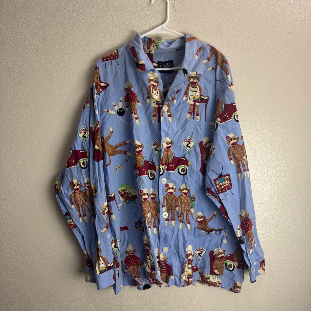 Nick And Nora Sleepwear Shirt Size XL